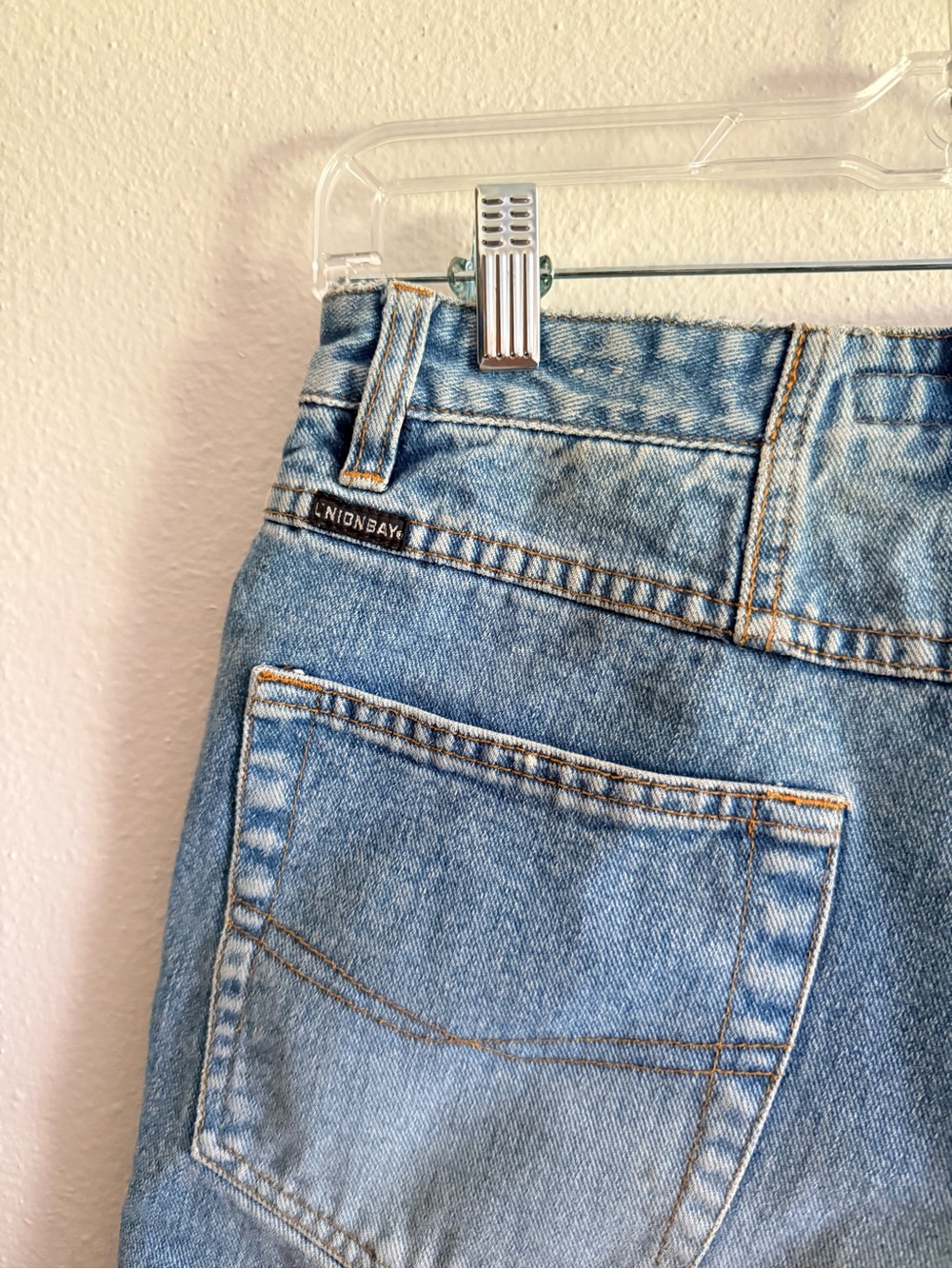 ☀️ UNIONBAY • Light Wash Denim Shorts • Casual High-Waisted • Juniors 9 - Picture 8 of 14